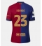 Billige Barcelona Jules Kounde #23 Hjemmebanetrøje 2024-25 Kort ærmer