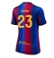 Billige Barcelona Jules Kounde #23 Hjemmebanetrøje Dame 2026-27 Kort ærmer