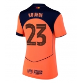 Billige Barcelona Jules Kounde #23 Tredje trøje Dame 2025-26 Kort ærmer