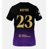 Billige Barcelona Jules Kounde #23 Udebanetrøje 2026-27 Kort ærmer