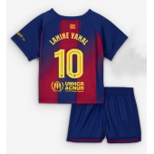 Billige Barcelona Lamine Yamal #10 Hjemmebanetrøje Børn 2025-26 Kort ærmer (+ bukser)