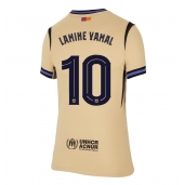 Billige Barcelona Lamine Yamal #10 Udebanetrøje Dame 2025-26 Kort ærmer