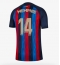 Billige Barcelona Memphis Depay #14 Hjemmebanetrøje 2022-23 Kort ærmer
