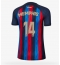 Billige Barcelona Memphis Depay #14 Hjemmebanetrøje Dame 2022-23 Kort ærmer