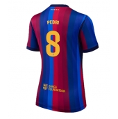 Billige Barcelona Pedri Gonzalez #8 Hjemmebanetrøje Dame 2026-27 Kort ærmer