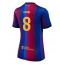Billige Barcelona Pedri Gonzalez #8 Hjemmebanetrøje Dame 2026-27 Kort ærmer