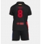 Billige Barcelona Pedri Gonzalez #8 Udebanetrøje Børn 2024-25 Kort ærmer (+ bukser)