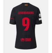 Billige Barcelona Robert Lewandowski #9 Udebanetrøje 2024-25 Kort ærmer