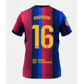Billige Barcelona Rodri Hernandez #16 Hjemmebanetrøje 2026-27 Kort ærmer