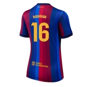 Billige Barcelona Rodri Hernandez #16 Hjemmebanetrøje Dame 2026-27 Kort ærmer