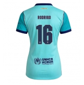 Billige Barcelona Rodri Hernandez #16 Tredje trøje Dame 2026-27 Kort ærmer