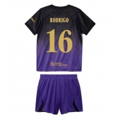 Billige Barcelona Rodri Hernandez #16 Udebanetrøje Børn 2026-27 Kort ærmer (+ bukser)