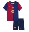 Billige Barcelona Ronald Araujo #4 Hjemmebanetrøje Børn 2024-25 Kort ærmer (+ bukser)