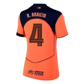 Billige Barcelona Ronald Araujo #4 Tredje trøje Dame 2025-26 Kort ærmer