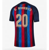 Billige Barcelona Sergi Roberto #20 Hjemmebanetrøje 2022-23 Kort ærmer