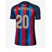 Billige Barcelona Sergi Roberto #20 Hjemmebanetrøje Dame 2022-23 Kort ærmer