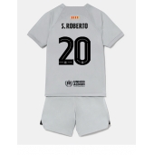 Billige Barcelona Sergi Roberto #20 Tredje trøje Børn 2022-23 Kort ærmer (+ bukser)