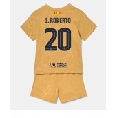 Billige Barcelona Sergi Roberto #20 Udebanetrøje Børn 2022-23 Kort ærmer (+ bukser)