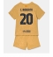 Billige Barcelona Sergi Roberto #20 Udebanetrøje Børn 2022-23 Kort ærmer (+ bukser)