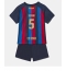 Billige Barcelona Sergio Busquets #5 Hjemmebanetrøje Børn 2022-23 Kort ærmer (+ bukser)