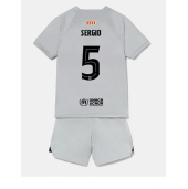 Billige Barcelona Sergio Busquets #5 Tredje trøje Børn 2022-23 Kort ærmer (+ bukser)