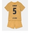 Billige Barcelona Sergio Busquets #5 Udebanetrøje Børn 2022-23 Kort ærmer (+ bukser)
