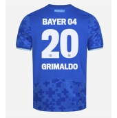 Billige Bayer Leverkusen Alejandro Grimaldo #20 Tredje trøje 2025-26 Kort ærmer