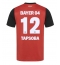 Billige Bayer Leverkusen Edmond Tapsoba #12 Hjemmebanetrøje 2024-25 Kort ærmer