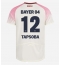Billige Bayer Leverkusen Edmond Tapsoba #12 Udebanetrøje 2025-26 Kort ærmer