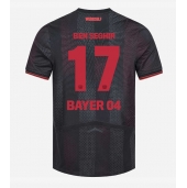 Billige Bayer Leverkusen Eliesse Ben Seghir #17 Hjemmebanetrøje 2025-26 Kort ærmer