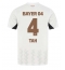 Billige Bayer Leverkusen Jonathan Tah #4 Udebanetrøje 2024-25 Kort ærmer
