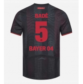 Billige Bayer Leverkusen Loic Bade #5 Hjemmebanetrøje 2025-26 Kort ærmer