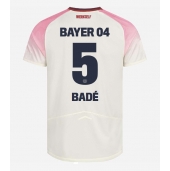 Billige Bayer Leverkusen Loic Bade #5 Udebanetrøje 2025-26 Kort ærmer