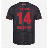 Billige Bayer Leverkusen Patrik Schick #14 Hjemmebanetrøje 2025-26 Kort ærmer