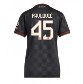 Billige Bayern Munich Aleksandar Pavlovic #45 Tredje trøje Dame 2025-26 Kort ærmer