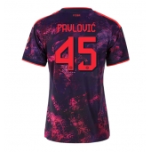 Billige Bayern Munich Aleksandar Pavlovic #45 Tredje trøje Dame 2026-27 Kort ærmer