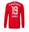 Billige Bayern Munich Alphonso Davies #19 Hjemmebanetrøje 2022-23 Lange ærmer