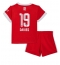 Billige Bayern Munich Alphonso Davies #19 Hjemmebanetrøje Børn 2022-23 Kort ærmer (+ bukser)