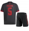 Billige Bayern Munich Benjamin Pavard #5 Tredje trøje Børn 2022-23 Kort ærmer (+ bukser)