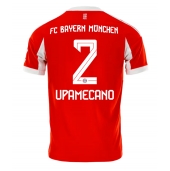 Billige Bayern Munich Dayot Upamecano #2 Hjemmebanetrøje 2025-26 Kort ærmer