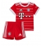 Billige Bayern Munich Jamal Musiala #42 Hjemmebanetrøje Børn 2022-23 Kort ærmer (+ bukser)