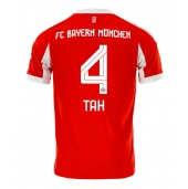 Billige Bayern Munich Jonathan Tah #4 Hjemmebanetrøje 2025-26 Kort ærmer
