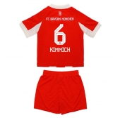 Billige Bayern Munich Joshua Kimmich #6 Hjemmebanetrøje Børn 2025-26 Kort ærmer (+ bukser)
