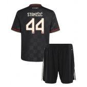 Billige Bayern Munich Josip Stanisic #44 Tredje trøje Børn 2025-26 Kort ærmer (+ bukser)
