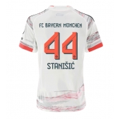 Billige Bayern Munich Josip Stanisic #44 Udebanetrøje Dame 2025-26 Kort ærmer