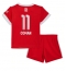 Billige Bayern Munich Kingsley Coman #11 Hjemmebanetrøje Børn 2022-23 Kort ærmer (+ bukser)