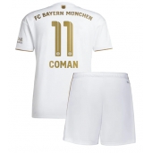 Billige Bayern Munich Kingsley Coman #11 Udebanetrøje Børn 2022-23 Kort ærmer (+ bukser)