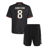 Billige Bayern Munich Leon Goretzka #8 Tredje trøje Børn 2025-26 Kort ærmer (+ bukser)