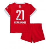 Billige Bayern Munich Lucas Hernandez #21 Hjemmebanetrøje Børn 2022-23 Kort ærmer (+ bukser)