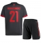 Billige Bayern Munich Lucas Hernandez #21 Tredje trøje Børn 2022-23 Kort ærmer (+ bukser)